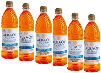 Albaöl HC Linum - 6 x 7,5 dl PET