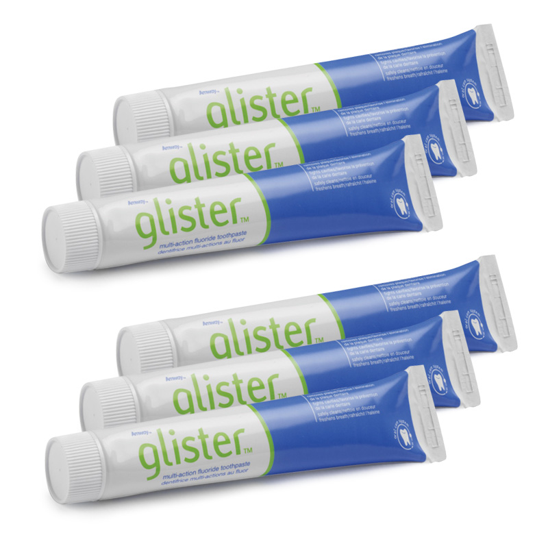 glisterzahnp50 Fluorid-Zahncreme mit Mehrfachwirkung (50 ml) GLISTER™