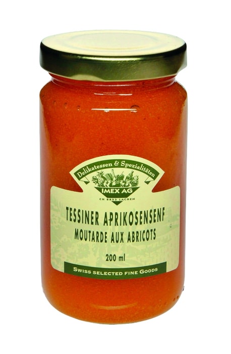 aprikosensenf Tessiner Aprikosensenf - 200ml