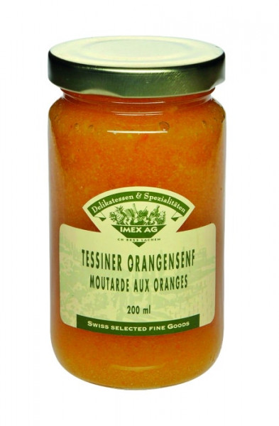 Tessiner Orangensenf - 200ml